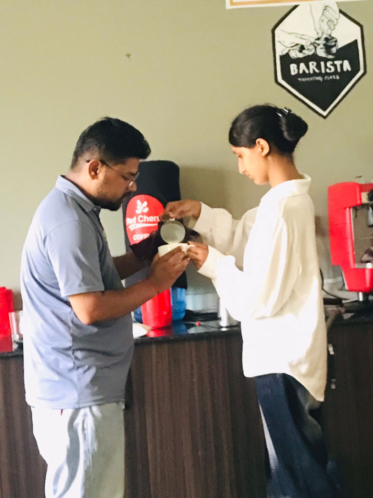 Barista Training Session